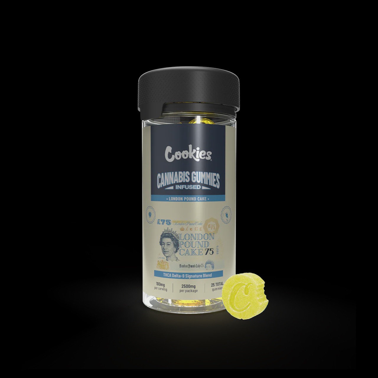 Cookies - 2500 MG THCA Delta 9 Special Blend Infused Gummies / London Pound Cake